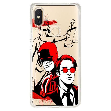 Capa Personalizada Xiaomi Redmi S2 Demolidor - TV90 Menor preço em Capa Personalizada Xiaomi Redmi S2 Demolidor - TV90