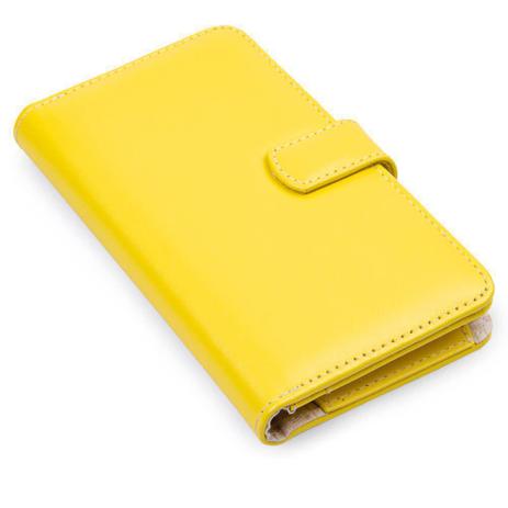 CAPA PRATIC COURO UNIVERSAL P 15,5x7,5x1cm AMARELO - CELLWAY - Capinha de  Celular - Magazine Luiza