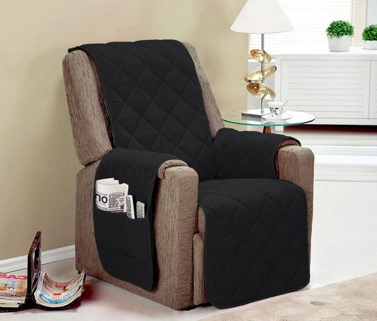 Capa Protetor De Sofá Matelado Microfibra Lú Para Poltrona Com Assento De 70cm Preto - Enxovais ibitinga Menor preço em Capa Protetor De Sofá Matelado Microfibra Lú Para Poltrona Com Assento De 70cm Preto - Enxovais ibitinga