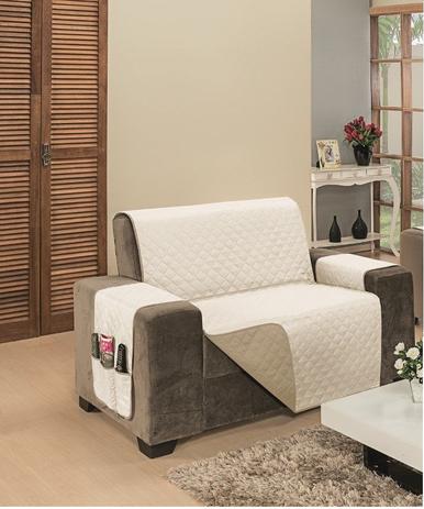 Capa Protetor Para Sofa 2 Lugares Impermeável King Gigante Palha Caqui - Mr é ruim? Capa Protetor Para Sofa 2 Lugares Impermeável King Gigante Palha Caqui - Mr é boa?