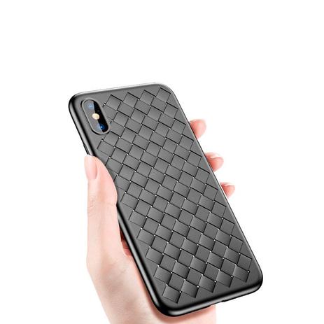 Capa Protetora Baseus Trançada para iPhone X Menor preço em Capa Protetora Baseus Trançada para iPhone X