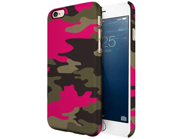 Capa Protetora Camouflage para iPhone 6 Plus - Geonav