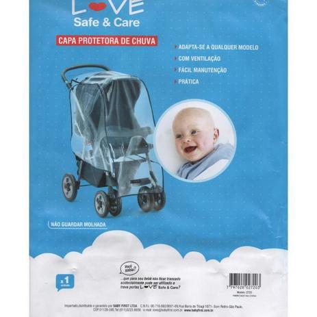 Capa Protetora De Chuva Para Carrinho Bebê Love safe  Care é boa?