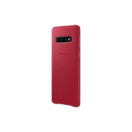 Capa Protetora De Couro Vermelho Samsung Galaxy S10 Original Menor preço em Capa Protetora De Couro Vermelho Samsung Galaxy S10 Original