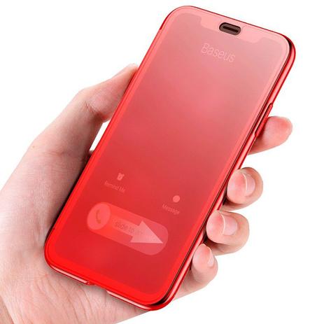Capa Protetora Dupla Baseus Touchable para iPhone X Menor preço em Capa Protetora Dupla Baseus Touchable para iPhone X