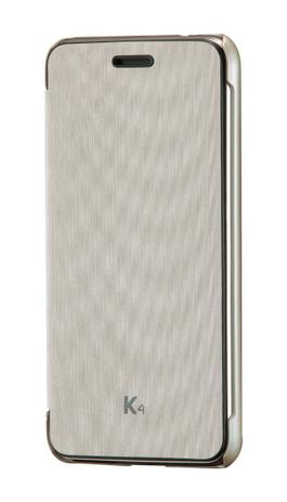 Capa Protetora Flip Cover Clean-Up Dourada LG K4 2017 - Voia Menor preço em Capa Protetora Flip Cover Clean-Up Dourada LG K4 2017 - Voia