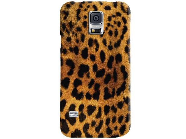 Capa Protetora Leopardo para Galaxy S5 - Geonav