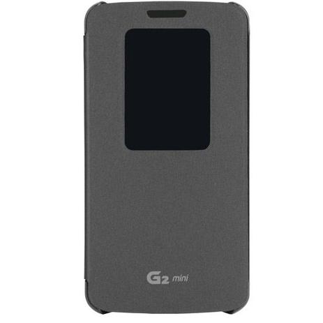 Capa Protetora Quick Window Para Lg G2 Mini Original Preto Menor preço em Capa Protetora Quick Window Para Lg G2 Mini Original Preto