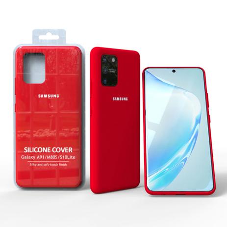 Capa Protetora Silicone Compatível Com Samsung Galaxy S10 Lite / A91 (Tela  6.7) Aveludado Microfibra - Generic - Capinha de Celular - Magazine Luiza