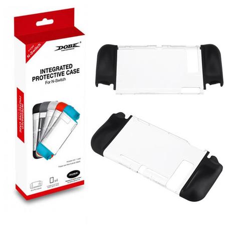 Capa Protetora Silicone Tpu Case Anti Risco Impermeável Para Nintendo Switch DOBE TNS-1875 PRETO Menor preço em Capa Protetora Silicone Tpu Case Anti Risco Impermeável Para Nintendo Switch DOBE TNS-1875 PRETO