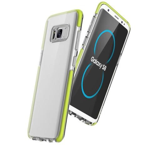 Capa Protetora TPU Rock Guard Series para Samsung Galaxy S8 5.8” - Verde Menor preço em Capa Protetora TPU Rock Guard Series para Samsung Galaxy S8 5.8” - Verde