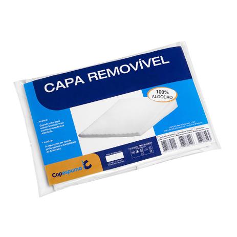 Capa Removível para Almofada Copespuma Anti-Refluxo Adulto Menor preço em Capa Removível para Almofada Copespuma Anti-Refluxo Adulto