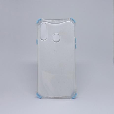 Capa Samsung Galaxy A20s Transparente com Glitter \u0026 Borda Colorida - Capinha  de Celular - Magazine Luiza