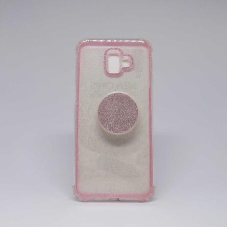 Capa Samsung Galaxy J6 Plus Brilho com Pop Case - Capinha de Celular -  Magazine Luiza