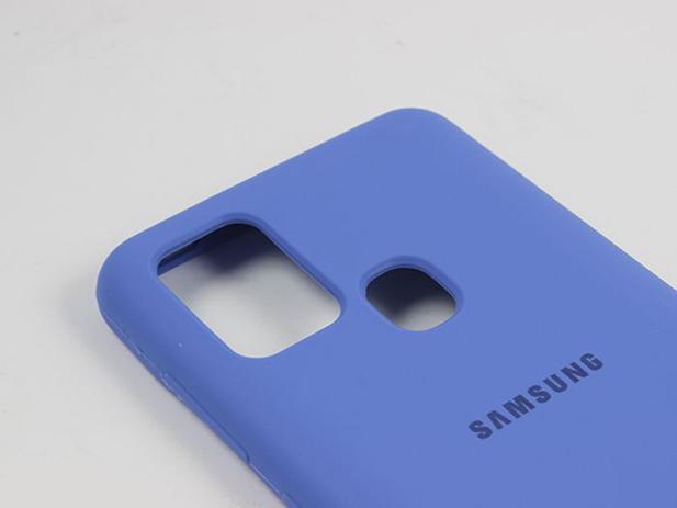 Capa Silicone A21S Samsung - Azul - Capinha de Celular - Magazine Luiza