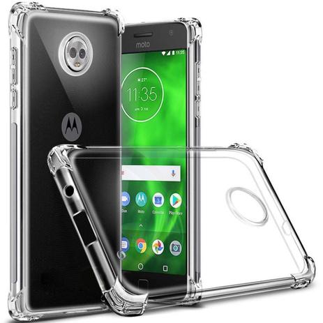 Capa Silicone Anti Impacto Moto G6 E G6 Plus - Transparente - Capinha de  Celular - Magazine Luiza