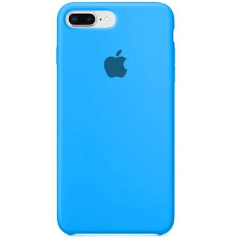 Capa Capinha Silicone Para Iphone 7 Plus E 8 Plus Azul Bebê em Promoção |  Ofertas na Americanas