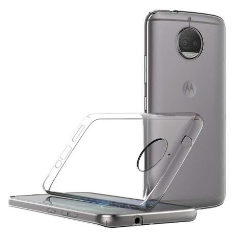 Capa Silicone Premium Transparente Ultra Fina Motorola Moto E4 - Hrebos Menor preço em Capa Silicone Premium Transparente Ultra Fina Motorola Moto E4 - Hrebos