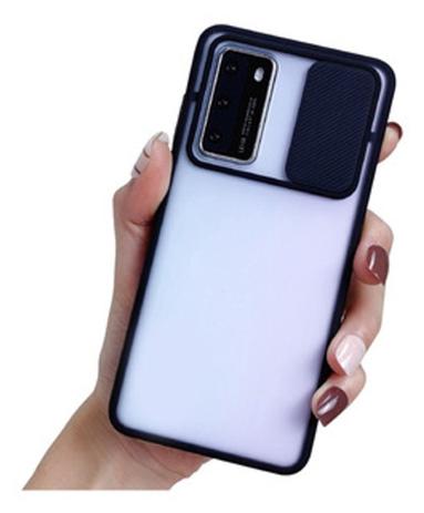 Capa Slide Samsung Galaxy A50 Azul Marinho - HRebos - Capinha de Celular -  Magazine Luiza