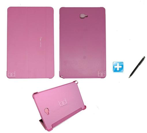 Capa Smart Book Galaxy Tab A Note 10.1 P585 / P580 / Caneta Touch (Rosa) - Skin t18 Menor preço em Capa Smart Book Galaxy Tab A Note 10.1 P585 / P580 / Caneta Touch (Rosa) - Skin t18