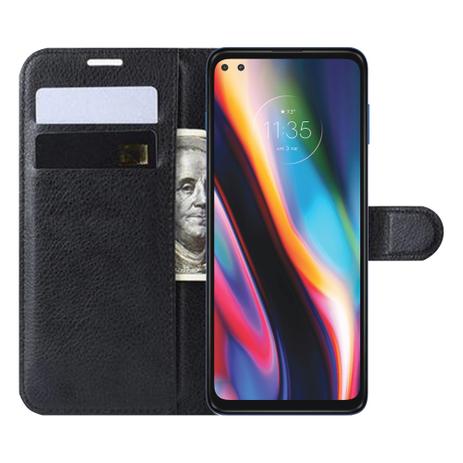 Capa Tipo Carteira + Película Tras Gel Para O Moto G 5g Plus - Exploiter -  Kit Capinha e Película para Celular - Magazine Luiza