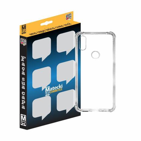 Capa TPU Anti-Impacto Transparente Motorola One XT1941 Menor preço em Capa TPU Anti-Impacto Transparente Motorola One XT1941