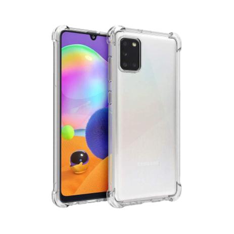 Capa TPU Anti Shock Transparente para Samsung A31 - HREBOS - Capinha de  Celular - Magazine Luiza