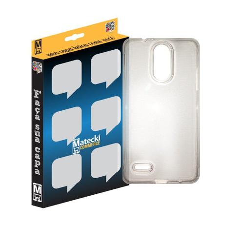 Capa TPU Transparente LG K8 2017 Menor preço em Capa TPU Transparente LG K8 2017