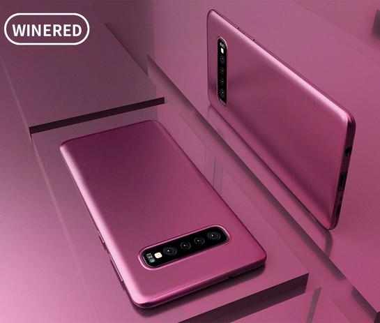 Capa Tpu X-Level Samsung Galaxy S10 - Vinho Menor preço em Capa Tpu X-Level Samsung Galaxy S10 - Vinho