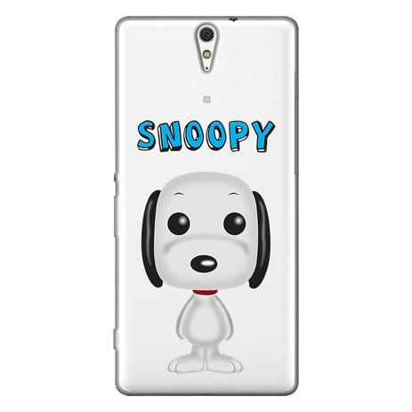 Menor preço em Capa Transparente Personalizada Exclusiva Sony Xperia C5 E5506 E5533 E5553 E5563 Snoopy - TP134