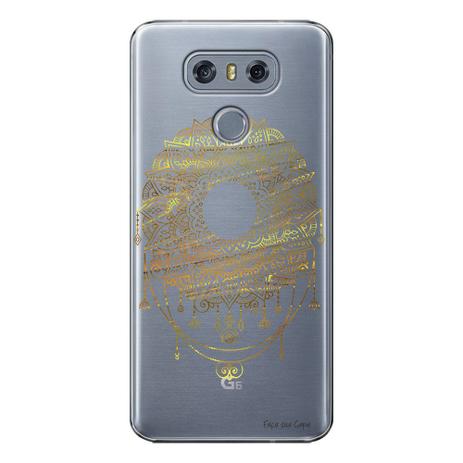 Capa Transparente Personalizada para LG G6 H870 Mandala - TP306 Menor preço em Capa Transparente Personalizada para LG G6 H870 Mandala - TP306