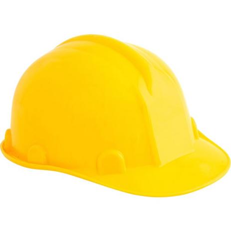Capacete aba frontal amarelo com carneira plastica classe b ca 31469 selo inmetro - Vonder Menor preço em Capacete aba frontal amarelo com carneira plastica classe b ca 31469 selo inmetro - Vonder