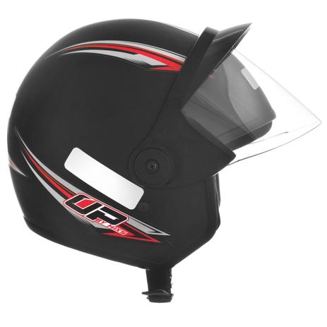 Capacete Aberto Mixs Up 56 Engate Rápido Preto Fosco é boa?