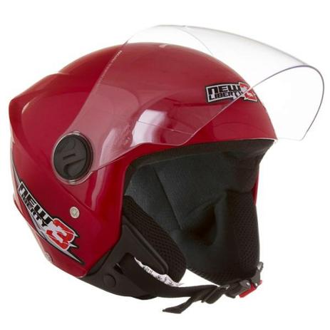 Capacete Aberto New Liberty Three 58 Vermelho - Pro Tork é boa?