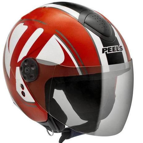 Capacete Aberto Peels Freeway Brand Vermelho Tamanho 60 Menor preço em Capacete Aberto Peels Freeway Brand Vermelho Tamanho 60