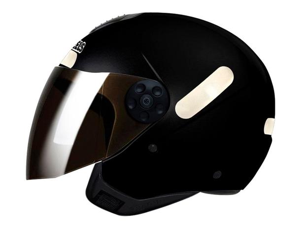 Capacete Aberto Peels Freeway Classic Preto Tamanho 56 Menor preço em Capacete Aberto Peels Freeway Classic Preto Tamanho 56