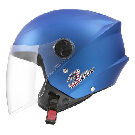 Capacete Aberto Pro Tork New Liberty Three Elite Azul 60 - Capacetes de  Moto - Magazine Luiza