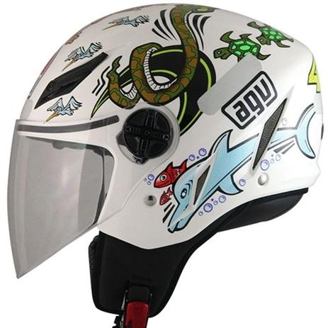 Capacete AGV Blade (Aberto) Zoo Menor preço em Capacete AGV Blade (Aberto) Zoo