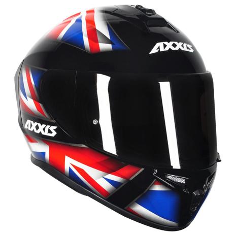 Capacete Axxis MT Moto Draken Inglaterra Feminino Masculino Lançamento Menor preço em Capacete Axxis MT Moto Draken Inglaterra Feminino Masculino Lançamento
