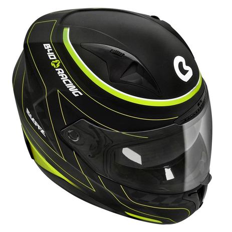 Capacete Bieffe B40 Racing Preto Verde C/ Óculos Tamanho 61 Menor preço em Capacete Bieffe B40 Racing Preto Verde C/ Óculos Tamanho 61