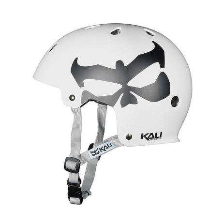 Capacete Bike Kali Maha Logo - Branco Menor preço em Capacete Bike Kali Maha Logo - Branco