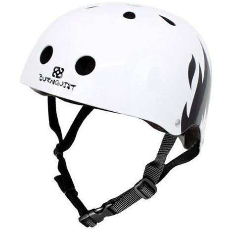 Capacete Bob Burniquist Coquinho Branco G ES085 - Atrio Menor preço em Capacete Bob Burniquist Coquinho Branco G ES085 - Atrio