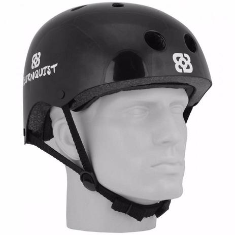 Capacete Bob Burnquist Coquinho Preto G Skate Patins Es083 - Atrio Menor preço em Capacete Bob Burnquist Coquinho Preto G Skate Patins Es083 - Atrio