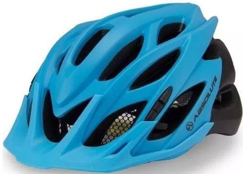 Capacete Ciclismo Absolute Wild Azul fosco luz led M é ruim? Capacete Ciclismo Absolute Wild Azul fosco luz led M é boa?