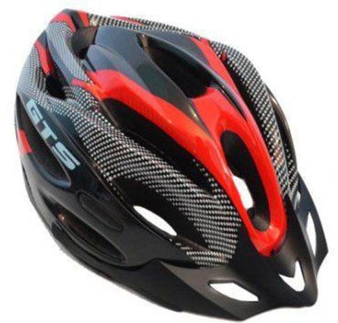 Capacete Ciclismo Bike MTB GTS 52 ao 60 - Preto/Vermelho Menor preço em Capacete Ciclismo Bike MTB GTS 52 ao 60 - Preto/Vermelho