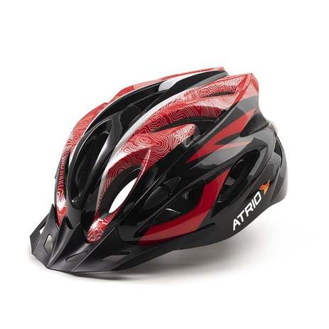 Capacete Ciclismo MTB Inmound 2.0 M Viseira Removível 19 Entradas Ventilação Vermelho BI176 - Átrio é boa?