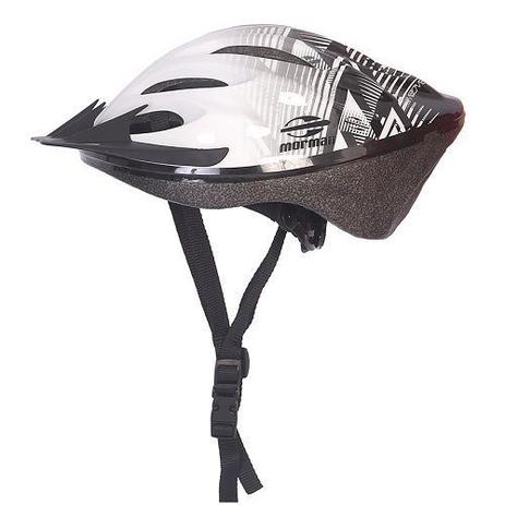 Capacete Ciclismo WM1649 Mormaii Preto Branco M é boa?
