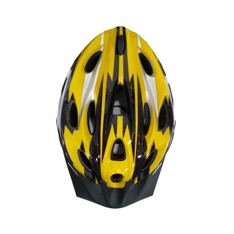 Capacete Ciclista Adulto Regulagem Tamanho Bike Ciclismo - Amarelo escuro - Horizonte Menor preço em Capacete Ciclista Adulto Regulagem Tamanho Bike Ciclismo - Amarelo escuro - Horizonte