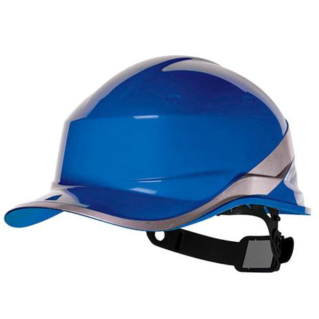 Capacete com aba frontal azul fluorescente - Baseball Diamond V (Azul) - Delta plus Menor preço em Capacete com aba frontal azul fluorescente - Baseball Diamond V (Azul) - Delta plus