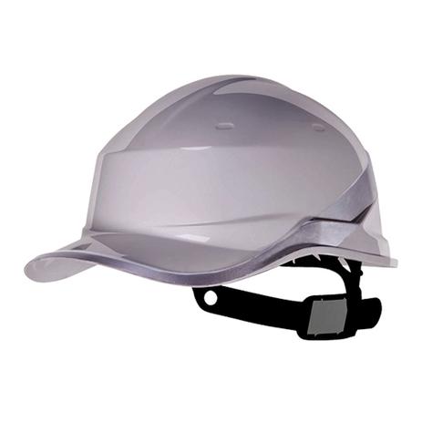 Capacete com aba frontal cinza - Baseball Diamond V (Cinza) - Delta plus Menor preço em Capacete com aba frontal cinza - Baseball Diamond V (Cinza) - Delta plus